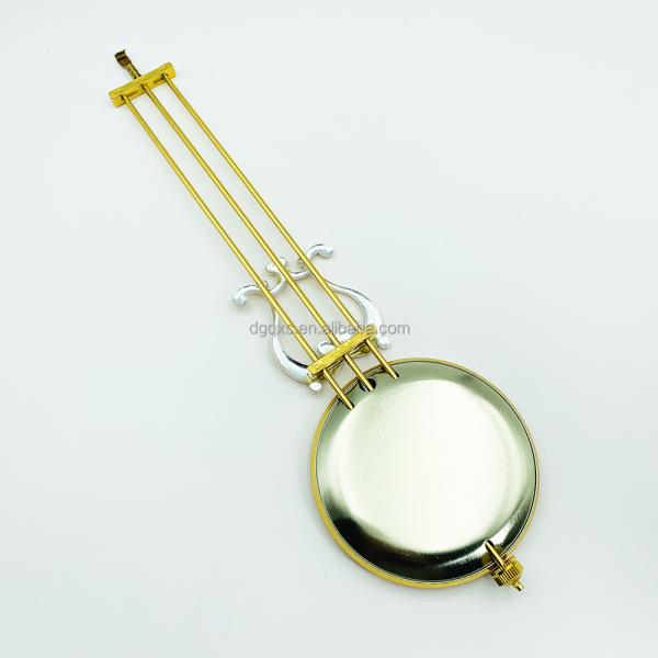 Various design high gloss golden pendulum bob for Grandfather wall clock