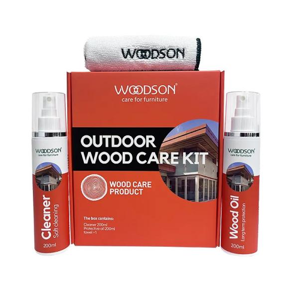 Eco-friendly Outdoor Wood Polish Cleaning Set Surface Dust Cleaner Spray