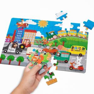 Wholesale Less Pieces 1.8mm 2d Paper Jigsaw Puzzle Educational For Children from china suppliers