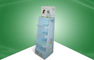 Wholesale Point of Purchase Cardboard Floor Display Stand for Skincare Products from china suppliers