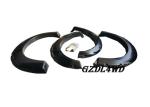 F150 Pickup Truck Wheel Arch Flares Matte Black With Decorative Screws