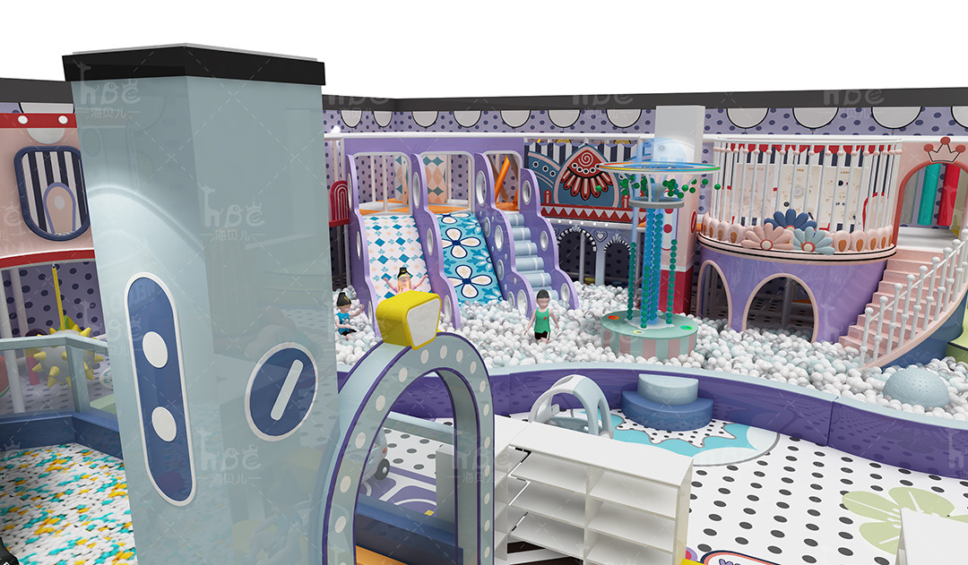 Indoor Playground With Balls , Inside Play Zone Equipment