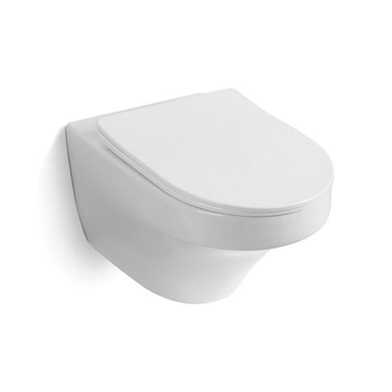 Factory Floating Wall-hung Toilet White Bathroom Tankless Hanging Wall Mounted
