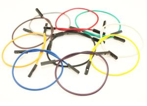 Wholesale Male Female Jumper Wires Breadboard , Multi - Color Jumper Cable Wire from china suppliers