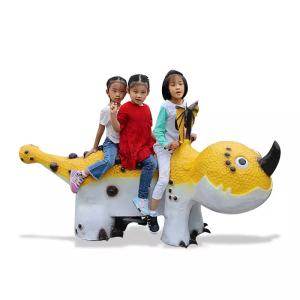 Wholesale 2m Animatronic Dinosaur Ride Remote Control For Theme Park from china suppliers