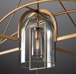 Hotel Brass Ceiling Chandelier AC 85-265V
