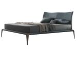 Margareth Tannead Leather Modern Upholstered Bed Light And Ethereal Design