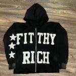 Embroidery Couple Hoodies Autumn Streetwear 400gsm Cotton Patches Acid Wash Sun