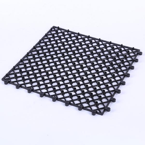 DIY Floor Plastic Click Base Deck Tile with 10-14mm Thickness and Cutting Service