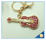 Custom Musical Keychains Guitar Shape Keychain New fashion gift metal cute