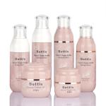 100g Pink Cosmetic Toner Bottle Lotion Plastic Serum Container