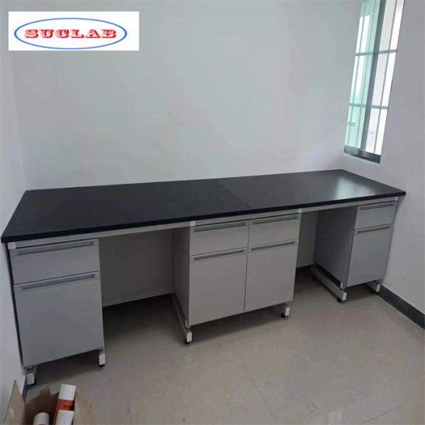Blue Chemistry Laboratory Furniture Manufaturers Well-Designed lLab Workbench
