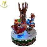 Hansel high quality Christmas horse carousel rides in amusement park