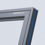 Modern House Villa Aluminium Windows and Doors with Heat Insulation Coefficient