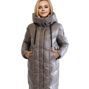 China FODARLLOY ladies warm hooded cotton-padded winter clothes women slim long down winter coat jackets trench coat women on sale