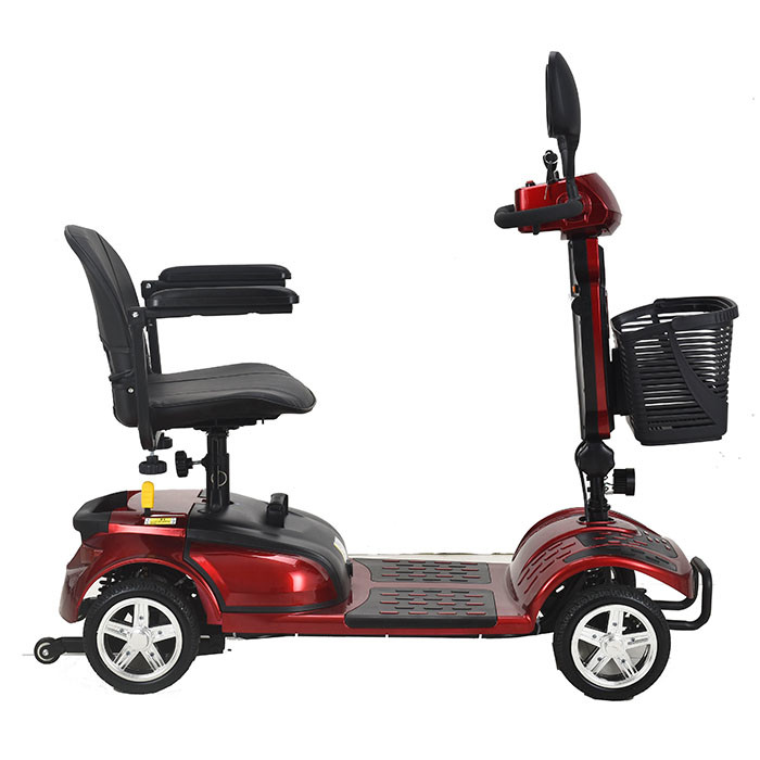 AI Smart 4 Wheel Mobility Scooter 250W 24V 12Ah Folding 8km/H