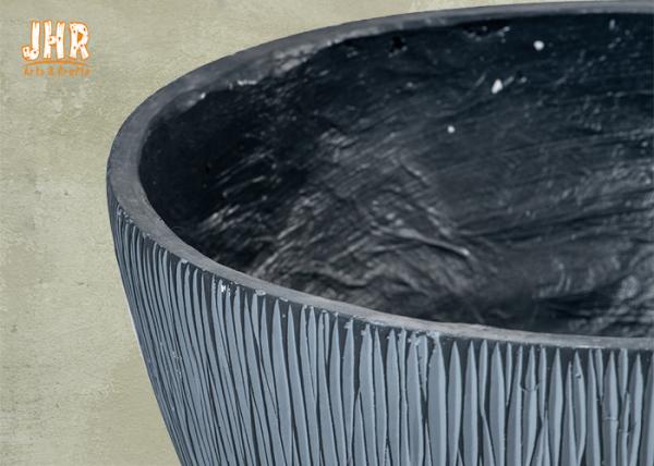 Garden Pots Round Bowl Planters Clay Plant Pots Outdoor Flower Pot Resin Pot