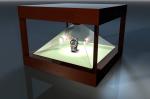360 Hologram Advertising Display Showcase , Holobox For Retail Shop Or
