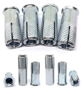 Wholesale Internally Threaded M10 Metric Q235 Hex Flange Bolts Zinc Plated Sleeve from china suppliers