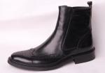 Combat Boot Mens Leather Dress Boots Designer Web High Top Mens Ankle Combat