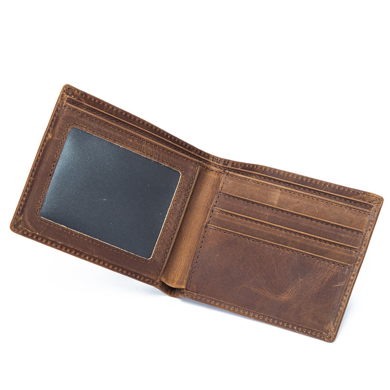 Minibook Creative Fashion Card Holder Multi Function Clip Wallet and Genuine Leather