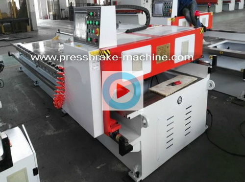 V Groover Hydraulic CNC V Grooving Machine , 2.2 KW V Cutter Gantry Type