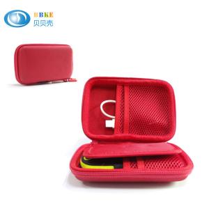 Wholesale RED Popular Moblie Hard Drive Storage Case , Eva Carrying Case 15.5*10*4cm from china suppliers