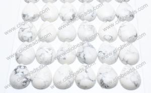 Wholesale Howlite Drop Cabochons 10X14mm Gemstones Cabochons CA16805 from china suppliers