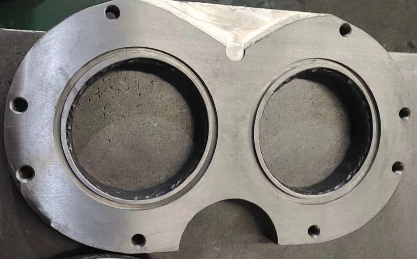 Pump glasses wear plate supplier Zl 200 glass plates ultra-high pressure 8 holes Concrete Pump Truck Parts