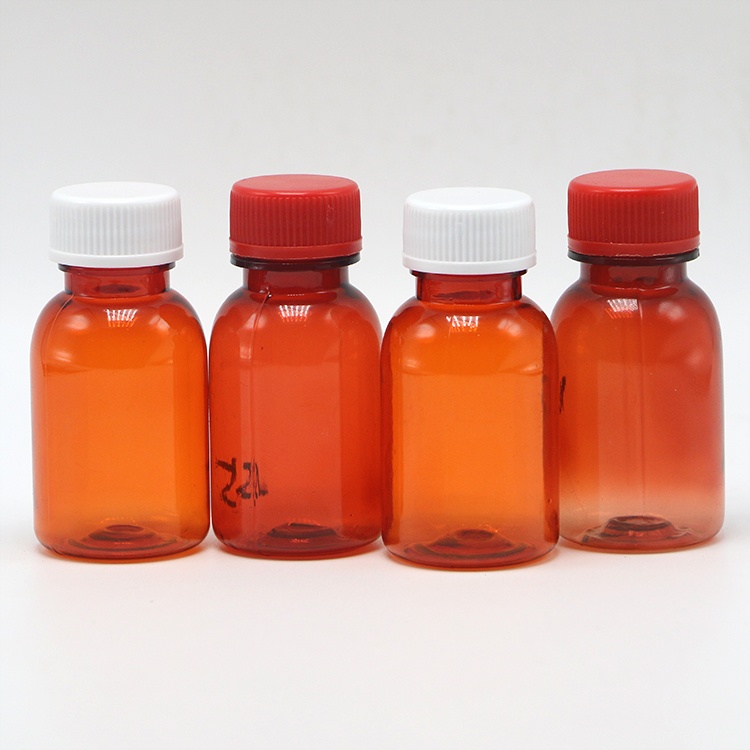 Leak-Proof PET Liquid Medicine Bottle with Cap 20ML/CC Collar Material PET