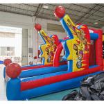 Commercial Inflatable Basketball Game Inflatable Basketball Target Shooting PVC