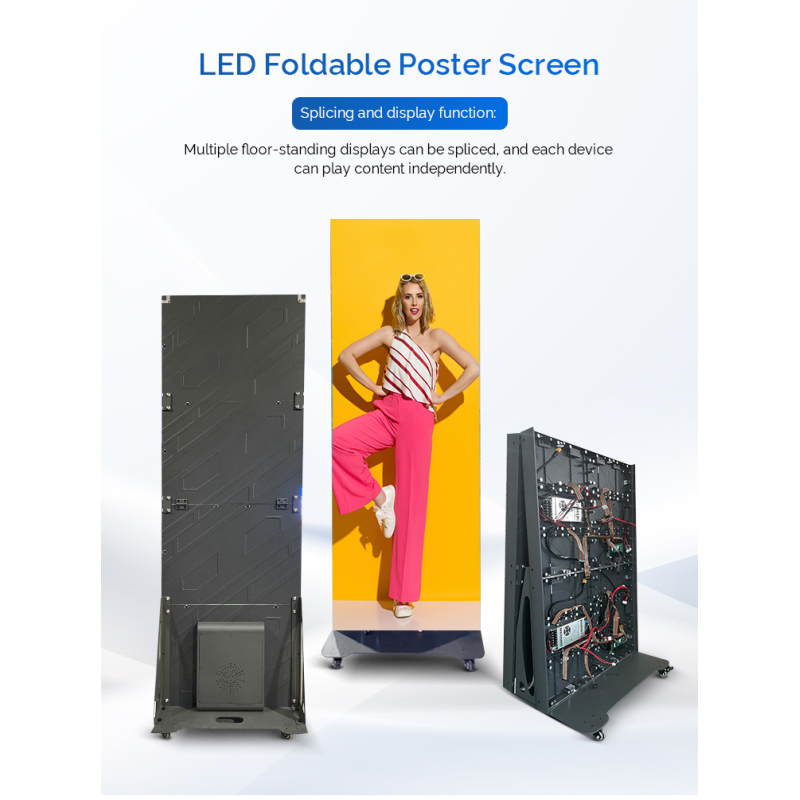 Professional Customized Remote Control Indoor LED Advertising Panel Digital Display Screen