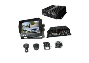Wholesale 4 Channels H.264 Dual SD Card Live Stream 4G Car DVR from china suppliers