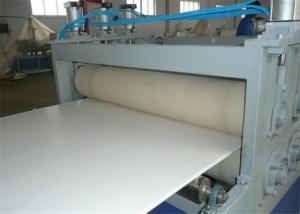 China 380V 50HZ WPC Plastic Board Production Line , PVC Foamed Plate Extrusion Line on sale