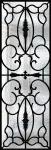 Professional Iron Glass Entry Doors For Building Sound Insulation