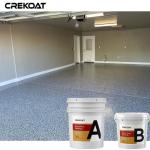 Unique Decorative Flakes Epoxy Resin Floor Coating For Home And Industrial