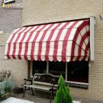 Outdoor French Style Awnings Aluminium Retractable Window Awning