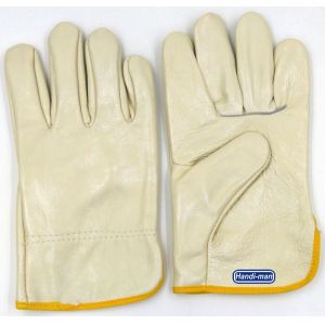 Buy cheap 10 inch Cow Grain Leather Working Gloves from wholesalers