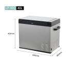 DC12V 40L Mini Car Fridges Freezer Fishing Outdoor Camping Compressor Refrigerat