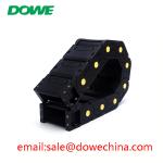 H45x250 Cable Wire Track Cableveyor PA66 Drag Chain For Machine