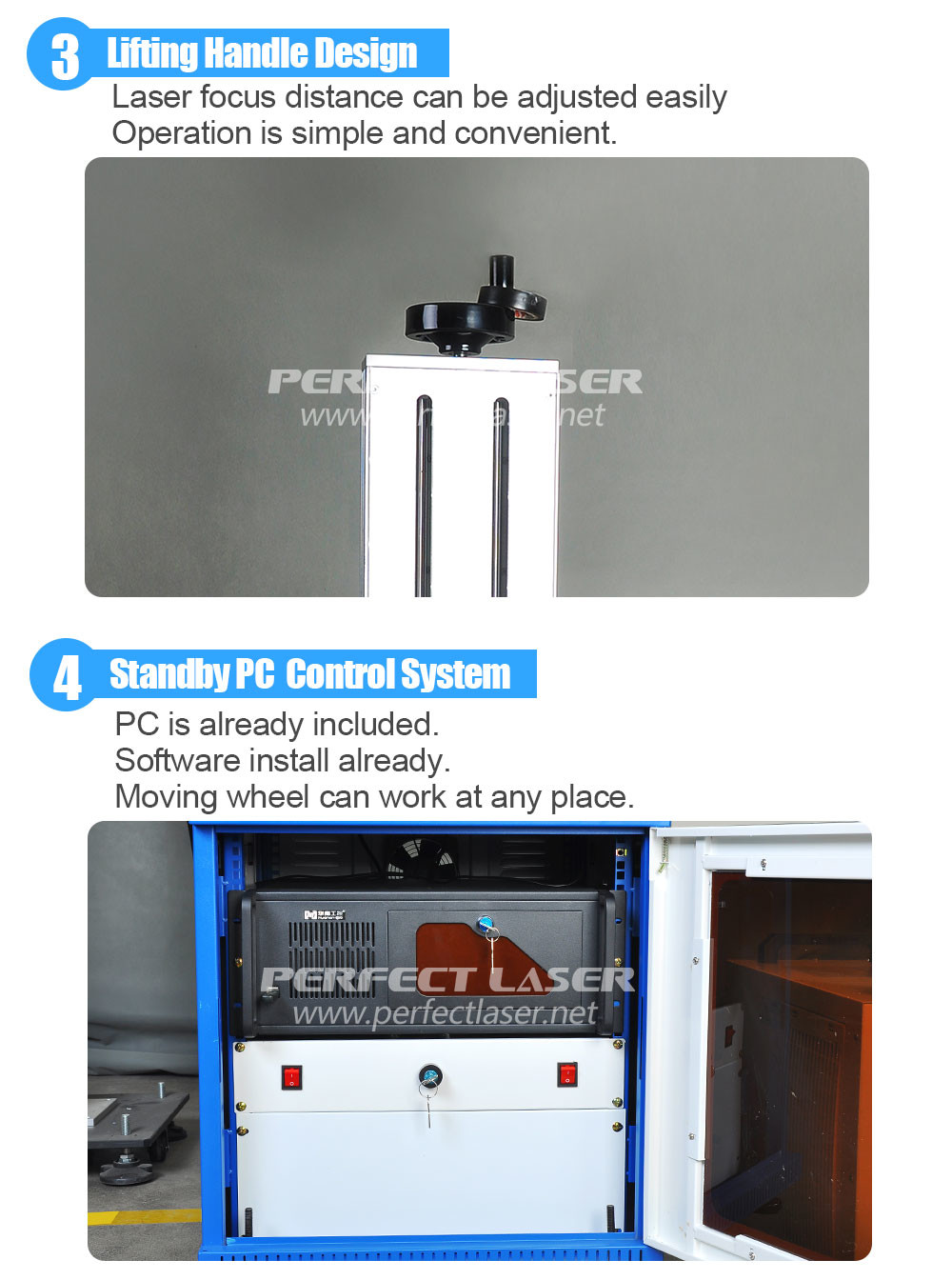 Automatic Water Cooling Laser Marking Equipment 380V/50HZ For Plastic Bottle