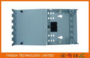 Wholesale FTTx Mini 6 Port Fiber Optic Termination Box Flip Cover , Fiber Optic Joint Box from china suppliers