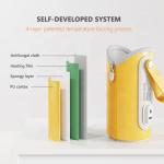 USB Portable Travel Bottle Warmer Thermostat 42 Degree Milk Bottle Sleeve Cover