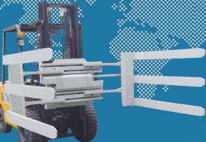 Wholesale Turnaload Forklift Clamp Attachment 1900mm Opening from china suppliers