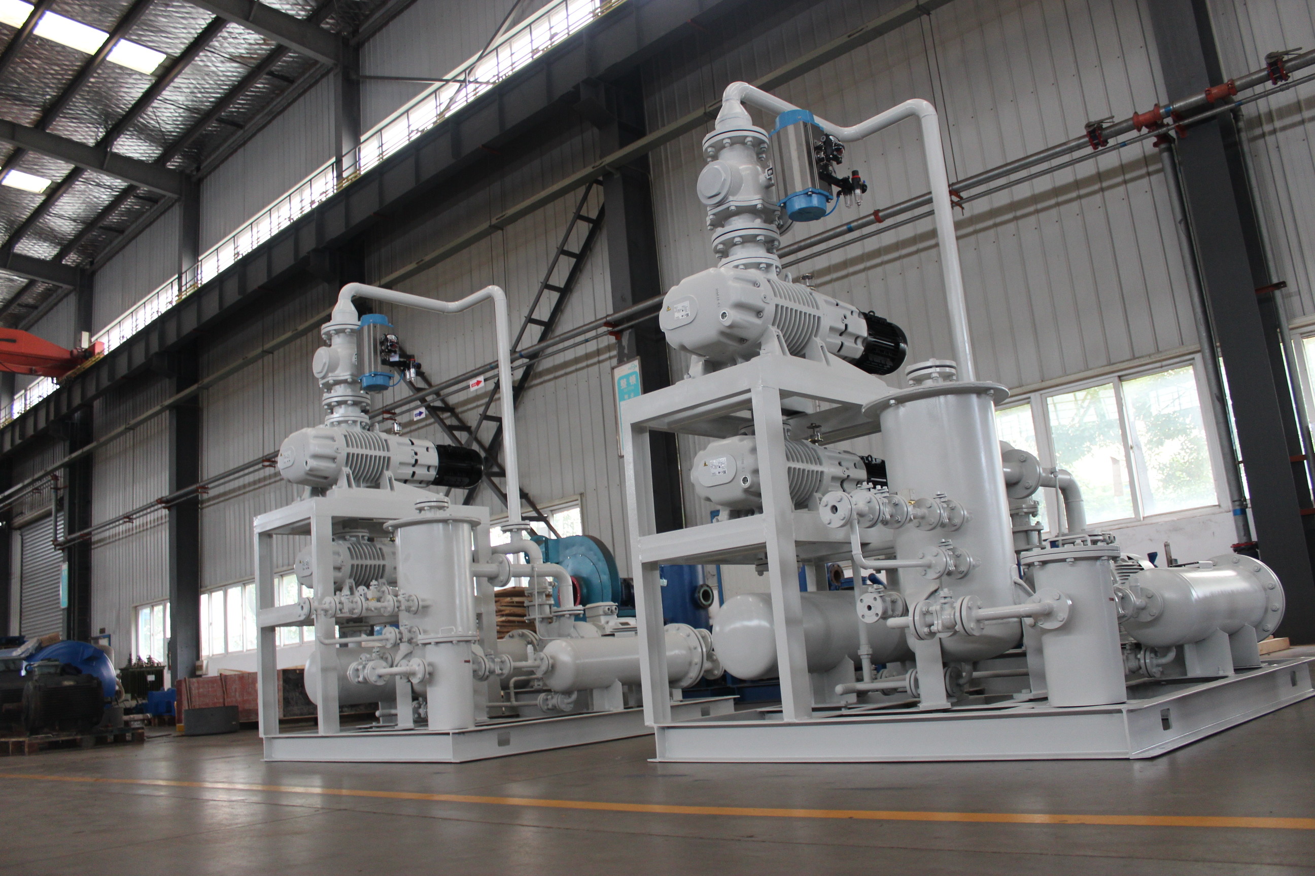 Industrial Roots Liquid Ring Vacuum Pump System 29KW For Power Generation