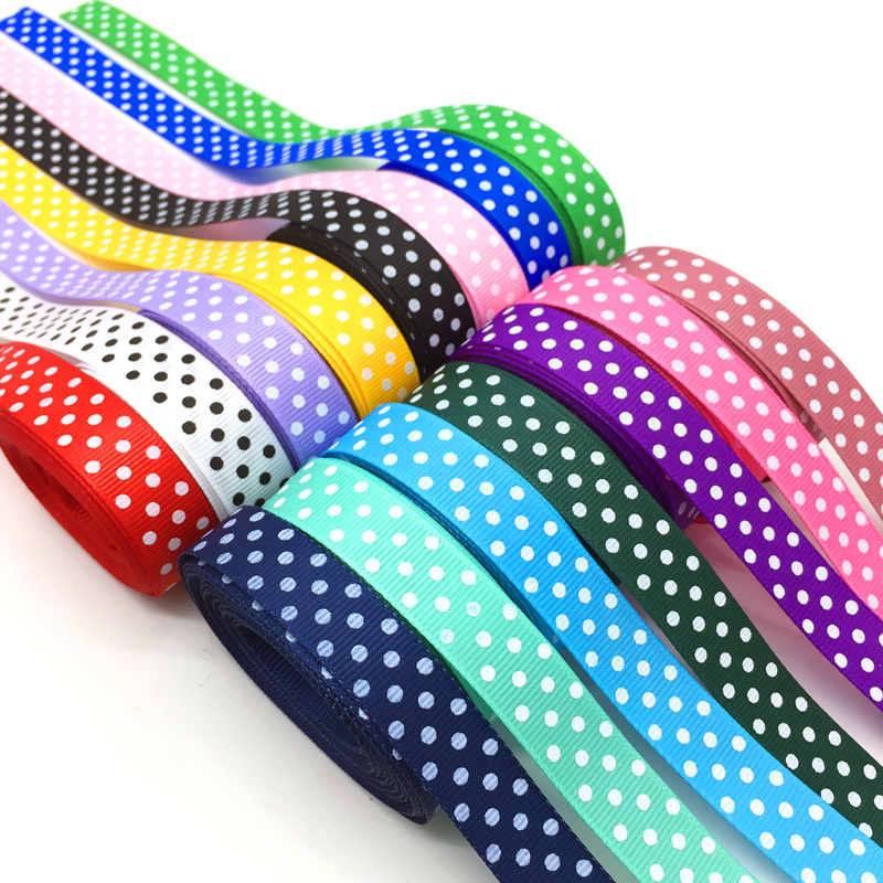 Wholesale custom double faced flower ribbon bow bag strap nylon