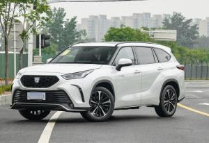 Wholesale Good Performance 2023 TOYOTA CROWN KLUGER 2.5L HEV Four-Wheel Drive 4WD Hybrid Medium Car 5 Door 5/7 Seats SUV Supplier from china suppliers