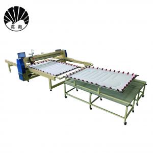 China Sleeping Sofa Blanket Long Arm Computerized Quilting Machine For Home Use 2.0kw on sale