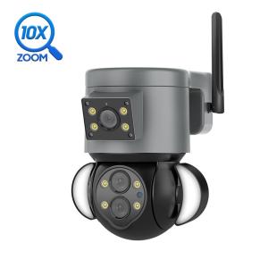 Wholesale Waterproof Outdoor PTZ Camera 4MP 10X Optical Zoom WiFi Two Way Audio from china suppliers