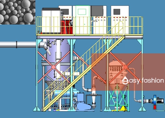 ISO Plasma Rotating Electrode Process Prepping Equipment , Powder Metallurgy Machine